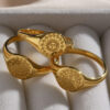 O1CN010fPSDo2AUrL66dPYD_2213308878207-0-cib Wholesale Star and moon pattern ring