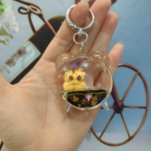 Silver circle [alarm clock]