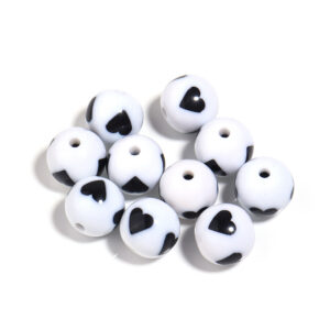 White / 12mm * 2.8 holes 1g/one