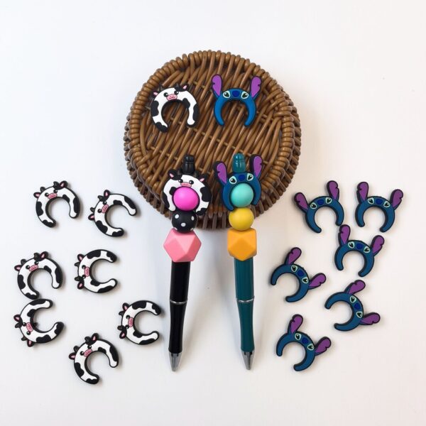 O1CN010kzIs82FO3g3F6qIX_2216349148869-0-cib Wholesale 10pcs Cartoon Creative Multifunctional Silicone Beads