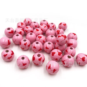 Pink bottom love balloon / 16mm (hole 4mm)