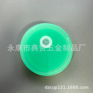 Green-plastic cover / Fits 16oz glass
