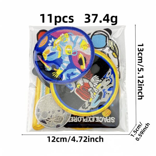 Wholesale Cartoon Planet Space Series Embroidery DIY Patches