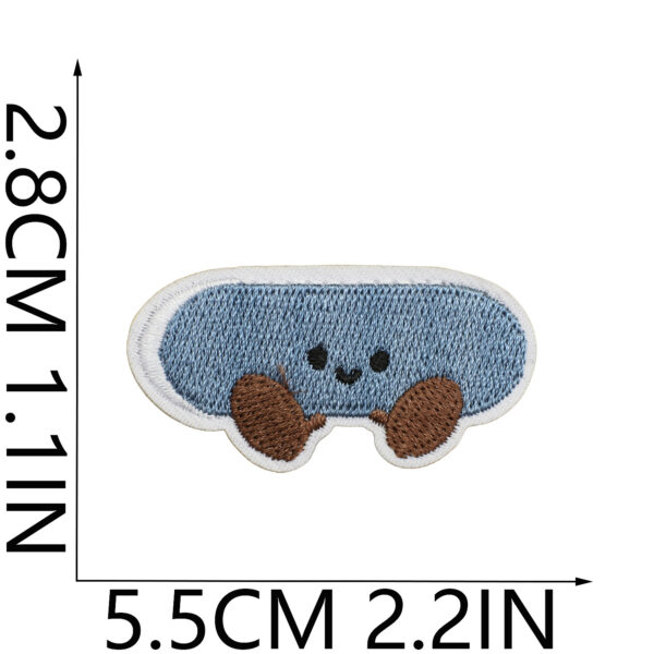 O1CN010m6XH626F3QucWmme_2212758637631-0-cib Wholesale Badminton racket embroidered patch