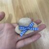 Wholesale Mini bow woven straw hat Doll Accessories