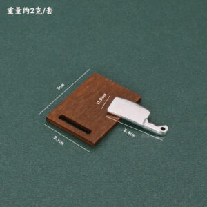 Silver knife set of 2