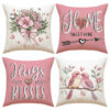 O1CN010nb8xb2BnTJz0cneF_4183138383-0-cib Wholesale Pink Valentine's Day Pillow Cover Linen Love Letter Print