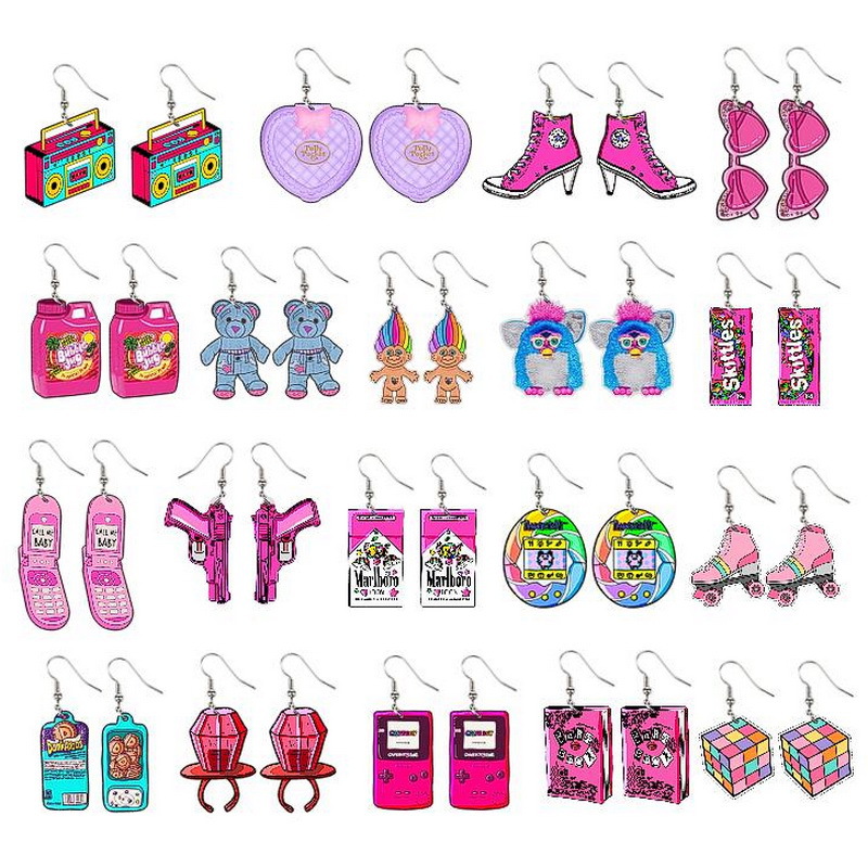 Wholesale Acrylic earrings chilen's jewelry