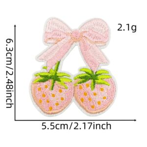 Cake cherry cloth sticker 5#