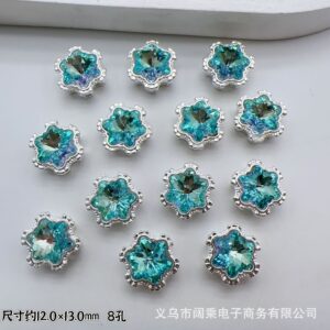 New smurf color / Snowflake eight holes