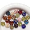 O1CN010u62AV1Rx7FpakyLK_2200763052177-0-cib Wholesale Retro Gold-Painted Transparent Bird Round Brand Multi-Color Imrted Czech Glass Beads Loose Beads DIY Handmade Aessories