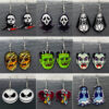 Wholesale Halloween Night Scary Skull Terror Acrylic Earrings