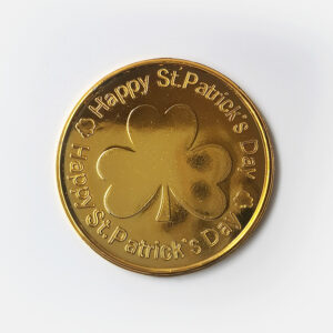 Clover gold / Diameter 3.5cm