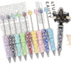 Wholesale Heavy Industry Full Diamond Pearl Chain Beaded Pen DIY