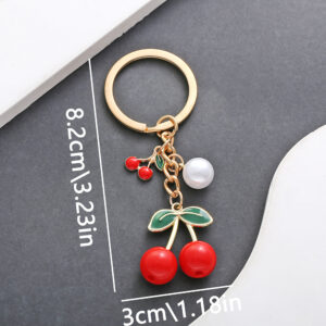 ER710-Drop Cherry Keychain -10.28g