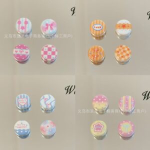 Wholesale 10pcs candy colored embossed milk shaped acrylic beads