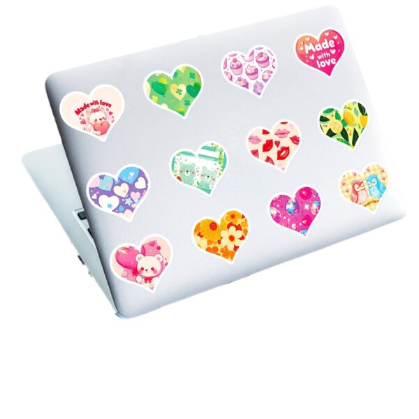 Wholesale 50pcs Cartoon Color Love Valentine's Day Stickers