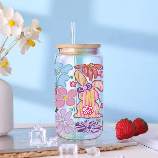 Wholesale UV Transfer Paste Glass Crystal Label Crystal Paste 16OZ UV DTF WRAPS