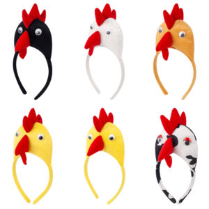 Wholesale Animal Easter Rooster Chick Makeup Ball Headband