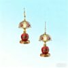 Wholesale Desk lamp Valentine's Day acrylic earrings