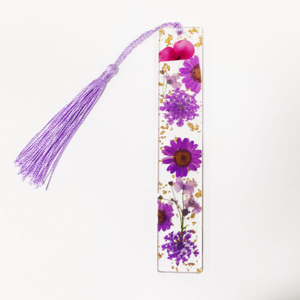 Wholesale Creative Flowers Acrylic Bookmarks