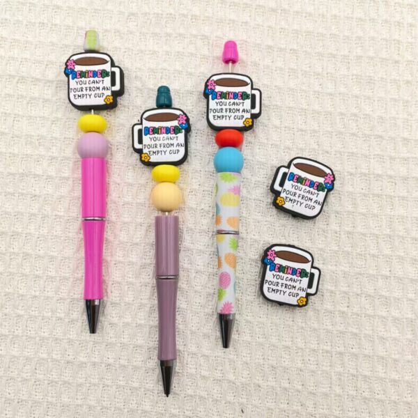 O1CN01182o7t2FO3isK5ldF_2216349148869-0-cib Wholesale 10pcs Coffee Letter Silicone DIY Loose Beads