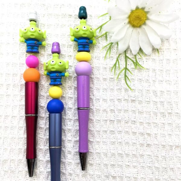 Wholesale10pcs 3D Silicone Cute Cartoon Beads