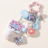 O1CN011AVTV31WtWJhGXKmI_2220577792846-0-cib Wholesale Colorful Cute Food Spoon Hair Ball Keychain