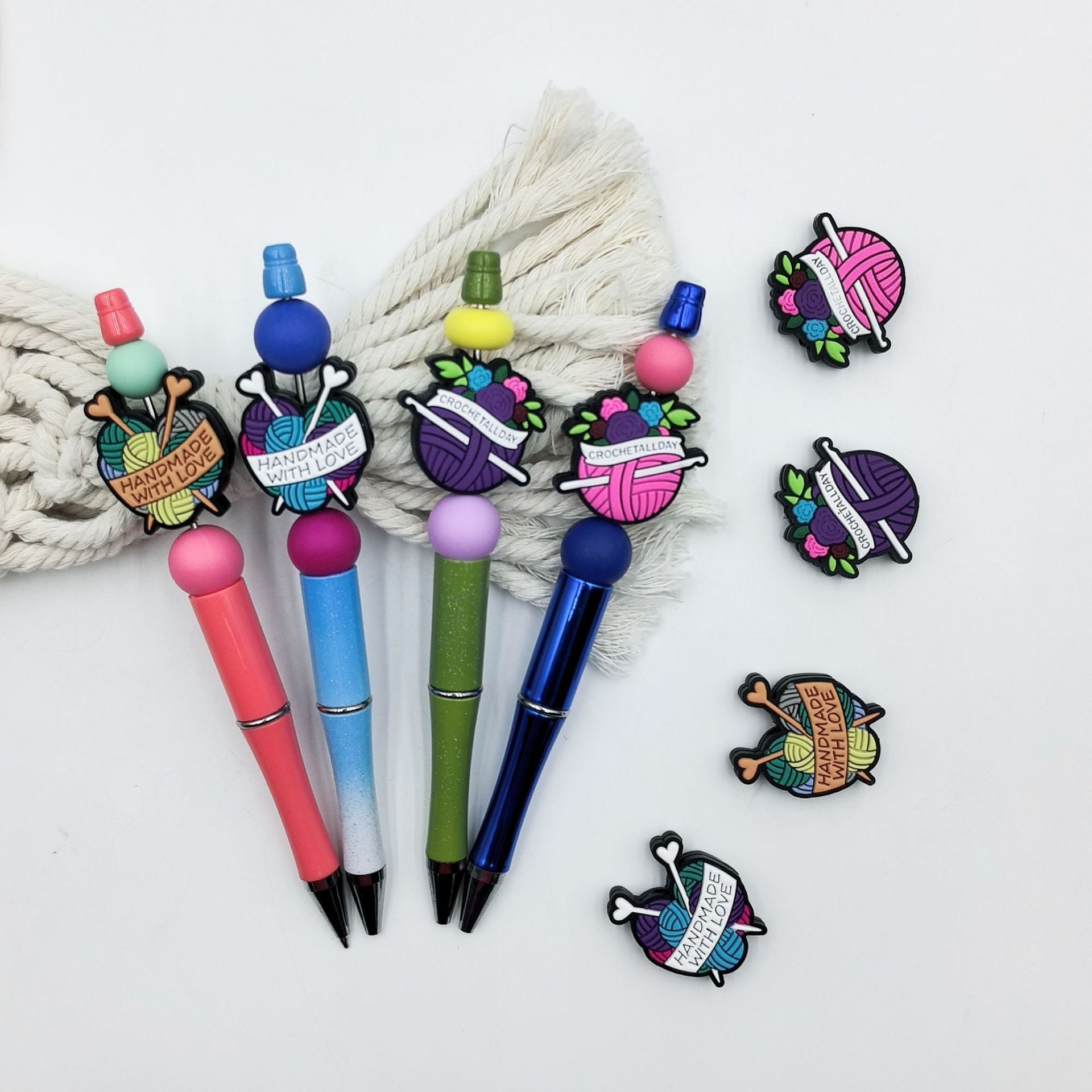 Wholesale Creative Cartoon Wool Silicone Beads