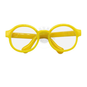 Small size labu yellow 6.5cm lens glasses