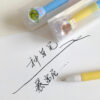 Wholesale 4pcs Creative Grass Pen Rich Flowers Black Gel Pen DIY Mini Potted Pen