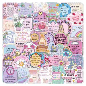 Inspirational quotes aesthetics b-50pcs (laser water broken glass)