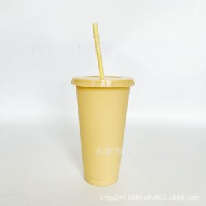 710ml straw cup#6m yellow / 24OZ/710ML