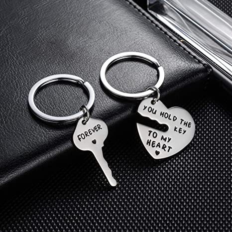 Wholesale You Hold The Key To .. Stainless Steel Lettering Keychain