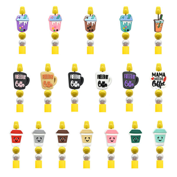 O1CN011QhwzU1t0m3OvrxbJ_2207248195840-0-cib Wholesale Random Coee Creative Ballint Pen Bead