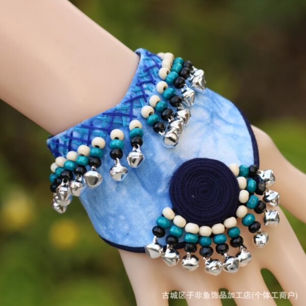 Wholesale fabric tie-dye bracelet ethnic style handmade bracelet