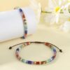 Wholesale Colorful Natural Stone Braided Bracelet