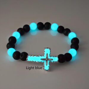 8#Bracelet blue-green light