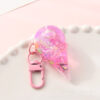 Wholesale Acrylic Liquid Sand Star Ice Cream Keychain