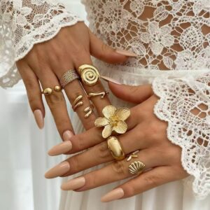 Gold 8-piece set