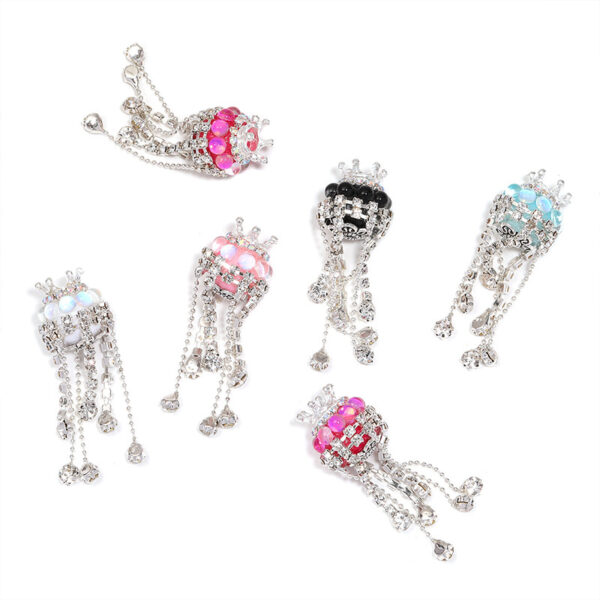 O1CN011dMtWn1l4QNmMqiFT_2219500044765-0-cib Wholesale rhinestone studded bead cat eye crown tassel diamond beads