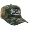 Wholesale Plaid Camouflage Embroidered Truck Hat Sun Protection Mesh Baseball Cap
