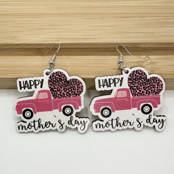 O1CN011eJNmO1Fvwli4wsW8_2214033970550-0-cib Wholesale Mother's Day wooden printing sunflower earrings