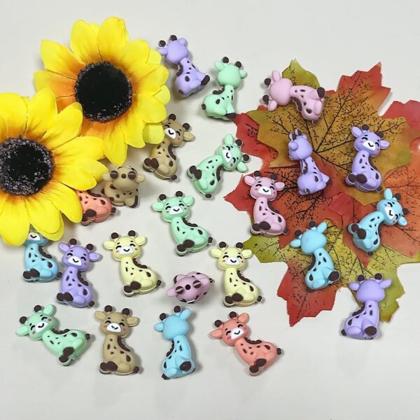 Wholesale Girae Silicone 3D Glue Beads DIY Focus Beads