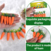 Wholesale 7cm Mini Bubble Carrot Easter Decorations
