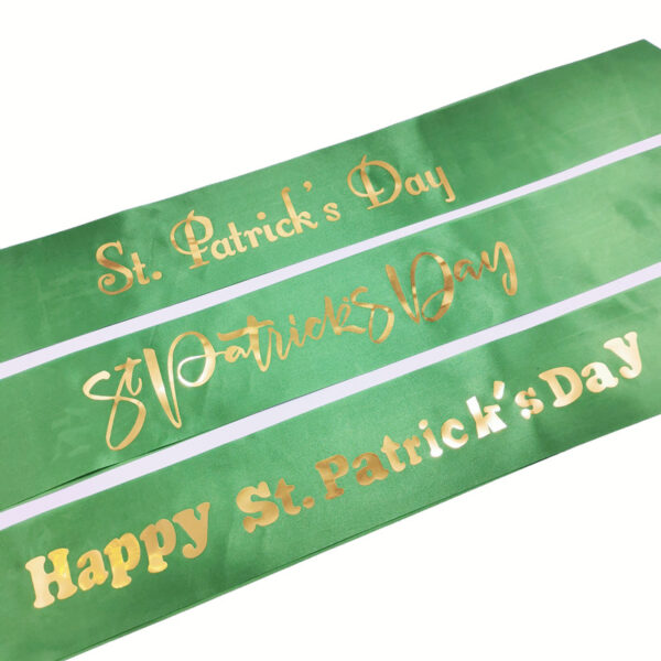 Wholesale St. Patrick's Day headband bronzing shoulder