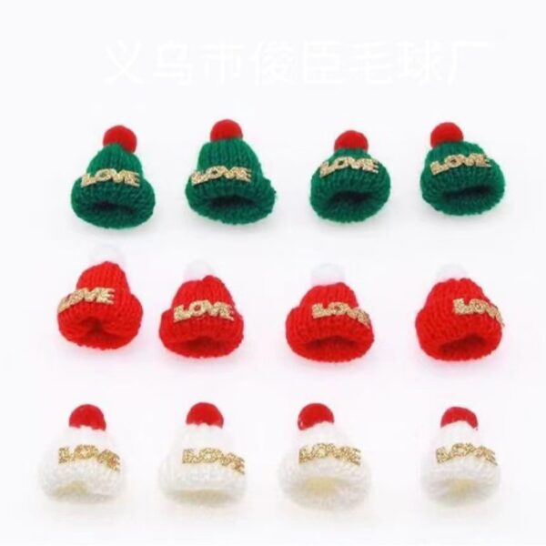 Wholesale Mini woolen Christmas hat f Doll Aessories