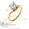 O1CN011irznf2AUrOzZP03Y_2213308878207-0-cib Wholesale ins fashion light luxury wave ring Golden zircon ring stainless steel plated 18k simple all-Match ring