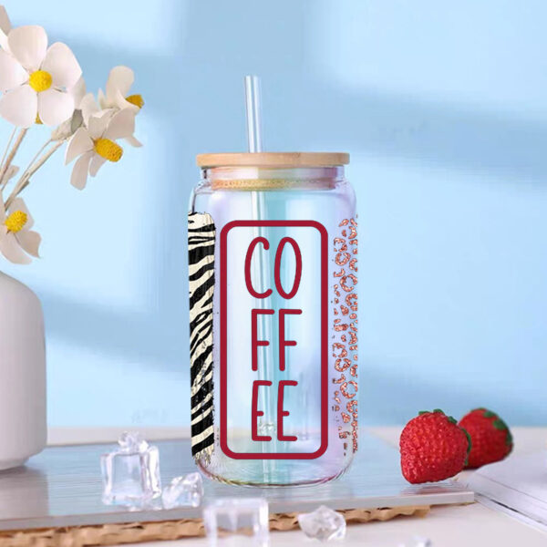 Wholesale UV Transfer Paste Glass Crystal Label Crystal Paste Cross-border Special Paste for 16oz Glass Cup 23cmX11cm