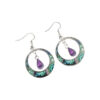 Wholesale Retro Hollow Round Pattern Water Drop EarringsBohemian